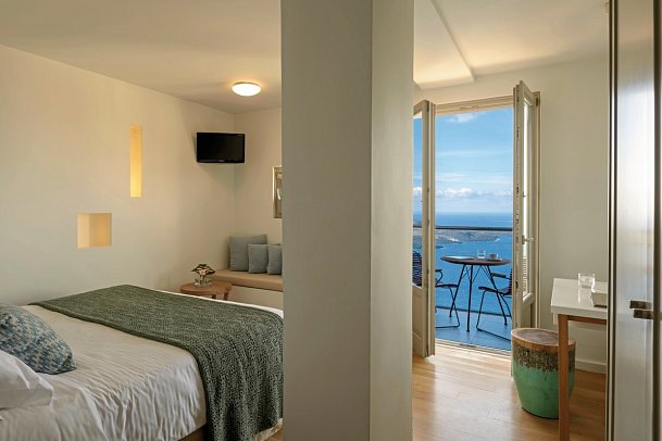 Panorama Boutique - Wohnbeispiel Doppelzimmer Meerblick (Zimmercodierung DBM)