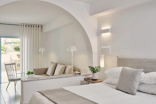 Santo MiraMare Resort - Wohnbeispiel Juniorsuite (Zimmercodierung JB1)