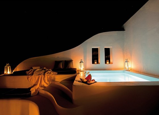 Avaton Resort & Spa - Wohnbeispiel Suite Honeymoon Meerblick (Zimmercodierung WHM)