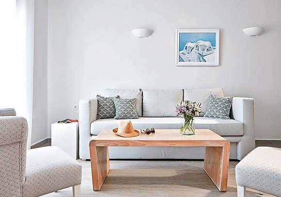 Santorini Palace - Wohnbeispiel Suite (Zimmercodierung WB1)