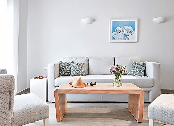 Santorini Palace - Wohnbeispiel Suite (Zimmercodierung WB1)
