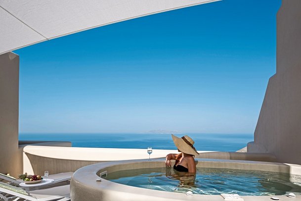 Skyfall Suites - Wohnbeispiel Suite Meerblick (Zimmercodierung WBM)