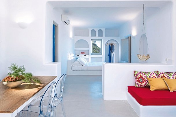 Skyfall Suites - Wohnbeispiel Superior Suite Private mit Meerblick (Zimmercodierung WSM)