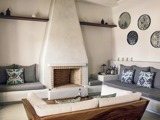 Santo Pure Oia Suites & Villas - Wohnbeispiel Sunset-Suite Privalpool