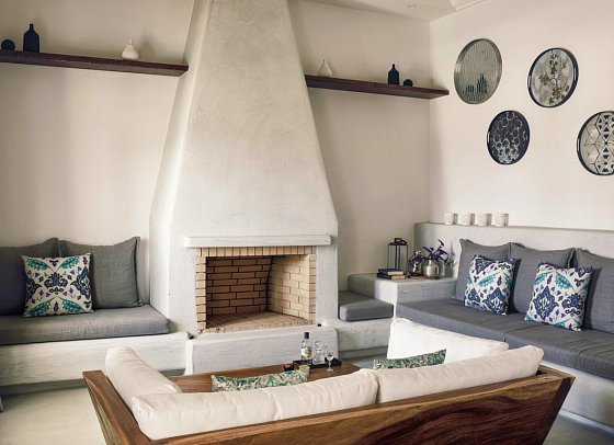 Santo Pure Oia Suites & Villas - Wohnbeispiel Sunset-Suite Privalpool