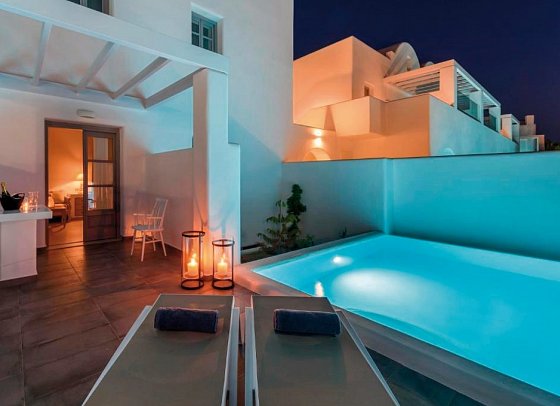 Hotel Antoperla Luxury Hotel & Spa - Wohnbeispiel Superior Suite mit Privatpool (Zimmercodierung WS1)