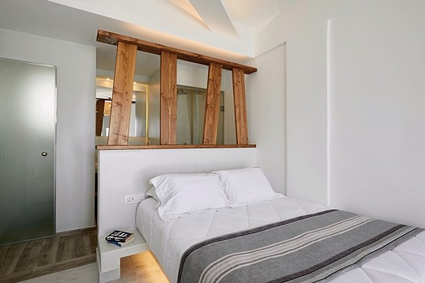 Santorini View Hotel by Highlight - Wohnbeispiel Doppelzimmer Deluxe Meerblick (Zimmercodierung DDM)