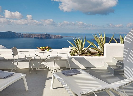 Andromeda Villas & Spa Resort - Wohnbeispiel Juniorsuite (Zimmercodierung JBM)