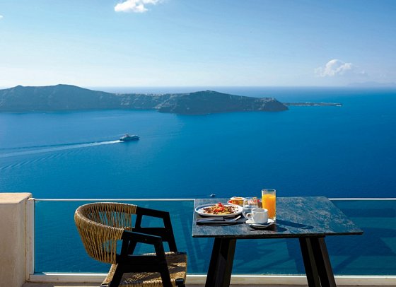Andromeda Villas & Spa Resort - Wohnbeispiel Suite Sea View VIP with outdoor Jacuzzi (Zimmercodierung WBM)