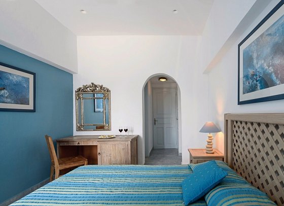 Alesahne Beach Hotel - Wohnbeispiel Doppelzimmer Meerblick (Zimmercodierung DBM)