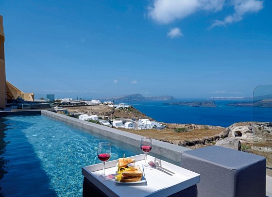 Kalestesia Suites - Wohnbeispiel Suite Superior Meerblick (Zimmercodierung WSM)