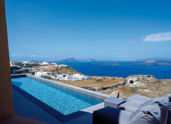 Kalestesia Suites - Wohnbeispiel Suite Superior Meerblick (Zimmercodierung WSM)