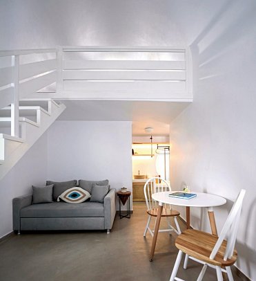 Kalestesia Suites - Wohnbeispiel Familien Maisonette mit kleinem privaten Pool (Zimmercodierung MBR)