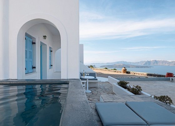 Kalestesia Suites - Wohnbeispiel Familien Maisonette mit kleinem privaten Pool (Zimmercodierung MBR)