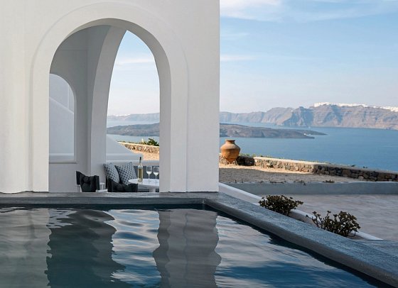 Kalestesia Suites - Wohnbeispiel Familien Maisonette mit kleinem privaten Pool (Zimmercodierung MBR)