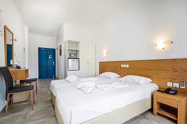 Marcos Beach Hotel - Wohnbeispiel Doppelzimmer Meerblick (Zimmercodierung DBM)