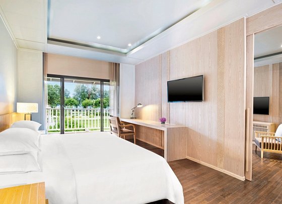 Dusit Thani Krabi Beach Resort - Wohnbeispiel Club Sea Facing Suite (Zimmercodierung WL1)