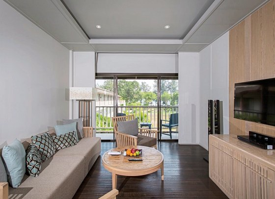 Dusit Thani Krabi Beach Resort - Wohnbeispiel Club Sea Facing Suite (Zimmercodierung WL1)