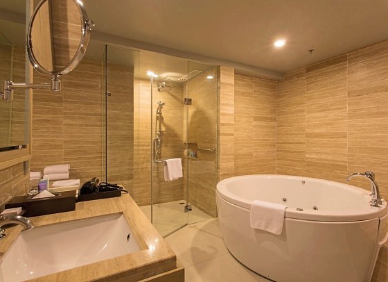 Dusit Thani Krabi Beach Resort - Wohnbeispiel Club Sea Facing Suite (Zimmercodierung WL1)