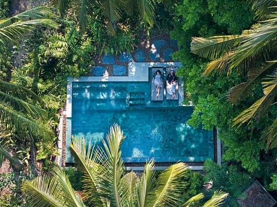 Rayavadee - Wohnbeispiel Deluxe Pavillon (Zimmercodierung VD1)