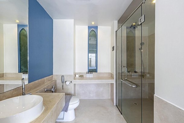 Navinda Krabi - Badbeispiel Pool Access (Zimmercodierung UBQ)