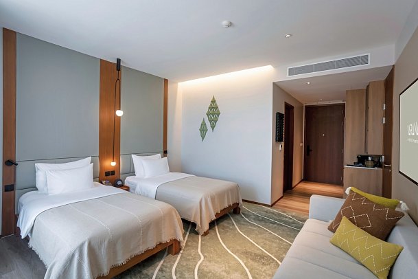 Varana Hotel - Wohnbeispiel Luxe Pool View (Zimmercodierung U1P)