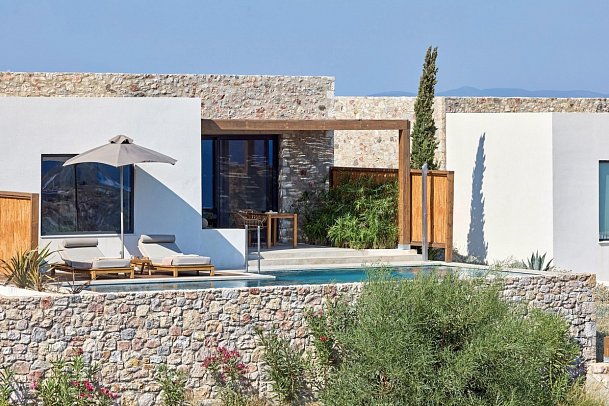 KOIA All-Suite Wellbeing Resort - Wohnbeispiel Suite Deluxe Privatpool (Zimmercodierung WDR)