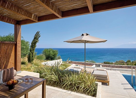 KOIA All-Suite Wellbeing Resort - Wohnbeispiel Suite Privatpool (Zimmercodierung W1R)