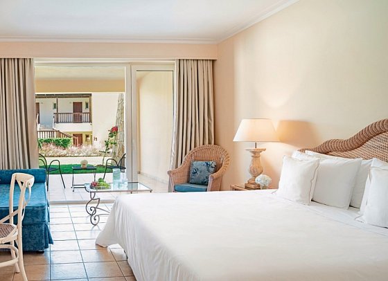 Grecotel LUX@ME Kos - Wohnbeispiel Doppelzimmer Gartenblick (Zimmercodierung D1G)