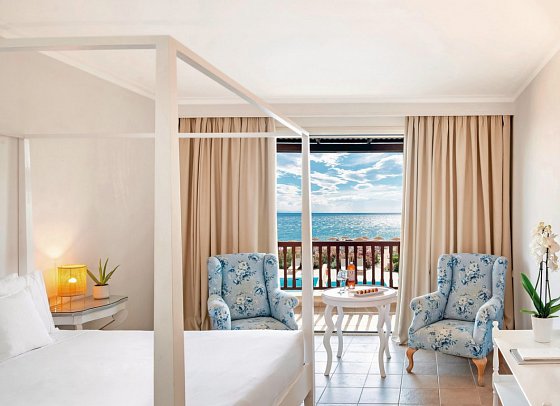 Grecotel LUX@ME Kos - Wohnbeispiel Bungalow Meerblick erste Reihe (Zimmercodierung B1M)
