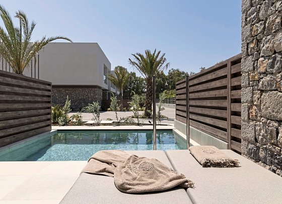 Mosay Kos All Suite Hotel - Wohnbeispiel Suite Deluxe Privatpool (Zimmercodierung WDR)