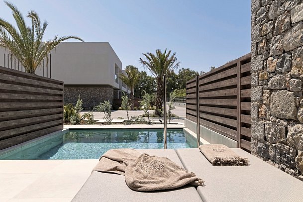 Mosay Kos All Suite Hotel - Wohnbeispiel Suite Deluxe Privatpool (Zimmercodierung WDR)