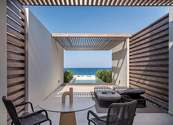 Mosay Kos All Suite Hotel - Wohnbeispiel Suite Deluxe Private Pool and Balcony (Zimmercodierung WDP)