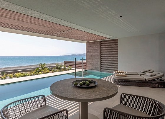 Mosay Kos All Suite Hotel - Wohnbeispiel Suite Executive Privatpool (Zimmercodierung WTR)