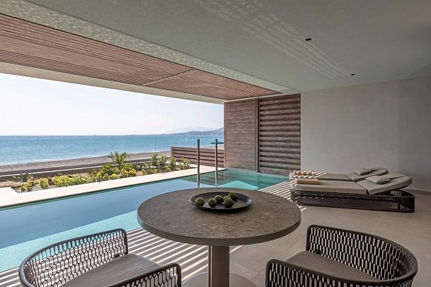 Mosay Kos All Suite Hotel - Wohnbeispiel Suite Executive Privatpool (Zimmercodierung WTR)