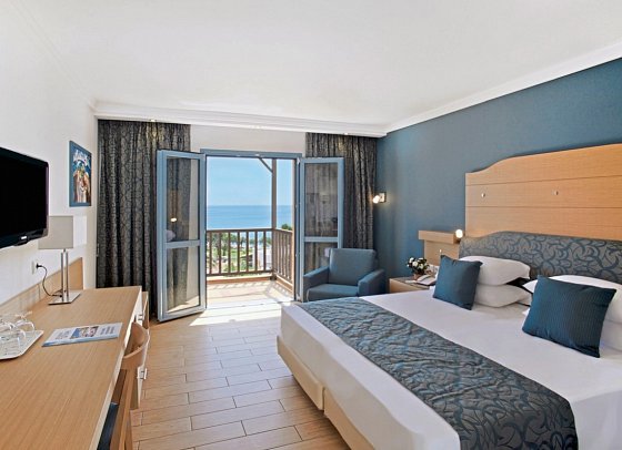 Lagas Aegean Village - Wohnbeispiel Doppelzimmer Meerblick (Zimmercodierung D1M)