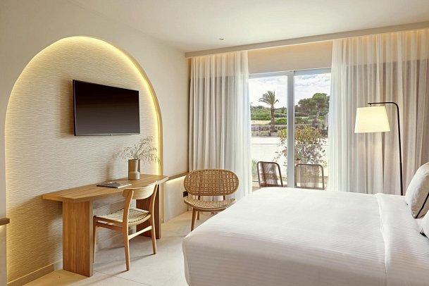 Zeus Kos Beach - Wohnbeispiel Doppelzimmer Deluxe Gartenblick (Zimmercodierung DDG)