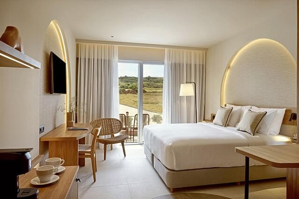 Zeus Kos Beach - Wohnbeispiel Doppelzimmer Deluxe Gartenblick (Zimmercodierung DDG)