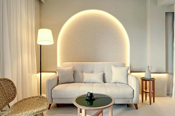 Zeus Kos Beach - Wohnbeispiel Familiensuite Deluxe (Zimmercodierung FD1)