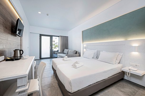 Apollon - Wohnbeispiel Doppelzimmer Deluxe Komfort (Zimmercodierung DD3)