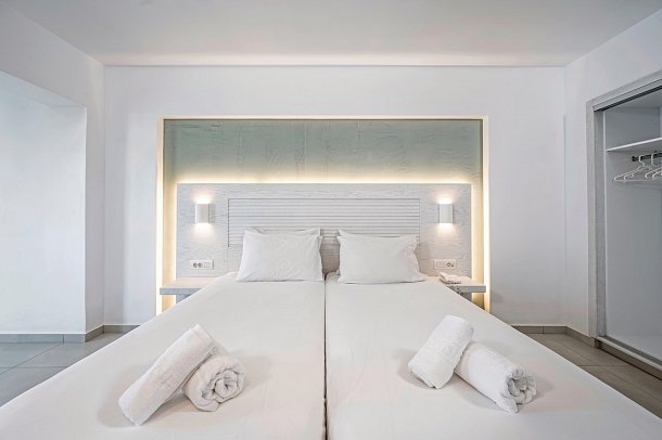 Apollon - Wohnbeispiel Doppelzimmer Deluxe (Zimmercodierungen DD1 & DDP)