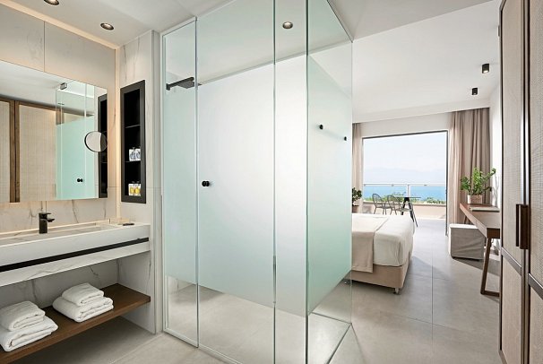 Michelangelo Resort & Spa - Wohnbeispiel Doppelzimmer Meerblick (Zimmercodierung D1M)