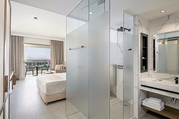 Michelangelo Resort & Spa - Wohnbeispiel Juniorsuite Meerblick (Zimmercodierung J1M)