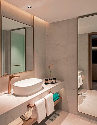 Mitsis Summer Palace - Wohnbeispiel Doppelzimmer Superior Meerblick/ Single mit Kind (Zimmercodierungen DC1 & DSM)