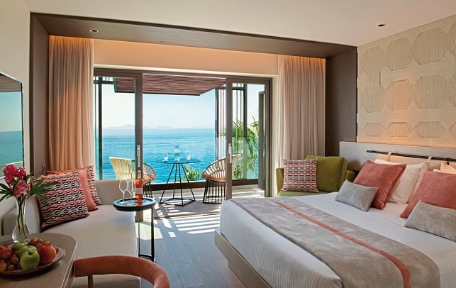 Mitsis Summer Palace - Wohnbeispiel Doppelzimmer Superior Meeresfront (Zimmercodierung DSO)