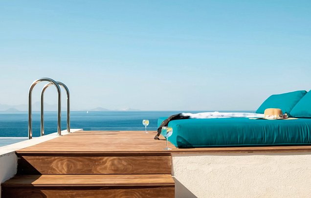 Mitsis Summer Palace - Wohnbeispiel Suite Privatpool (Zimmercodierung WBR)