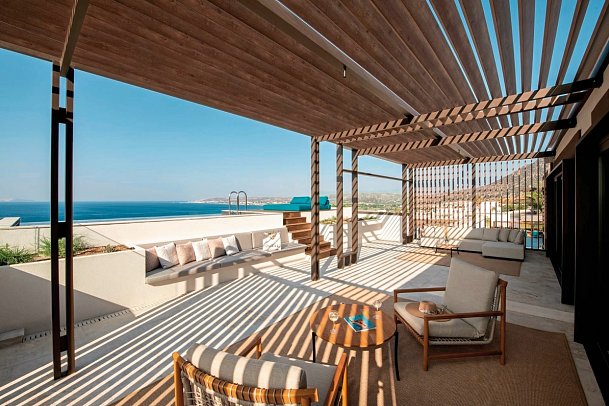 Mitsis Summer Palace - Wohnbeispiel Suite Privatpool (Zimmercodierung WBR)