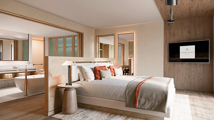 Mitsis Summer Palace - Wohnbeispiel Suite Meerblick (Zimmercodierung WBM)