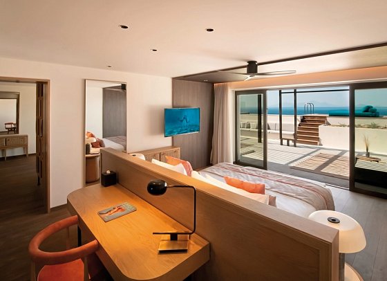 Mitsis Summer Palace - Wohnbeispiel Suite Privatpool (Zimmercodierung WBR)