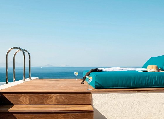 Mitsis Summer Palace - Wohnbeispiel Suite Privatpool (Zimmercodierung WBR)